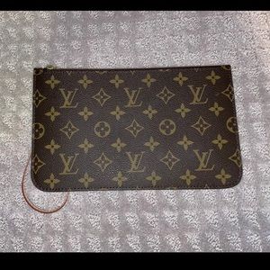 New Authentic Louis Vuitton Monogram Wristlet